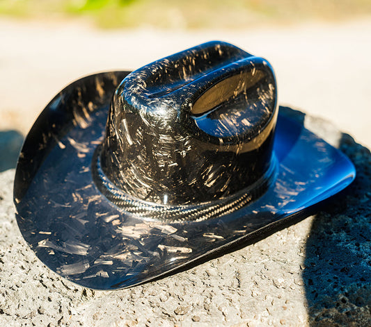 Carbon Cowboy Forged Carbon Carbonfiber Cowboy Hat