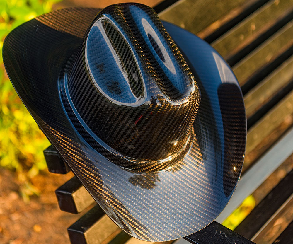 Carbon Cowboy Standard Twill Carbonfiber Cowoby Hat