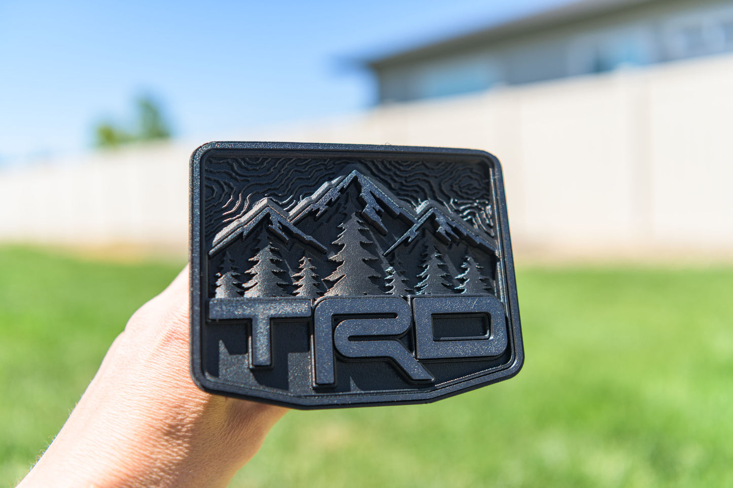 Warden Auto TRD Mountain Series Trailer Hitch Plate