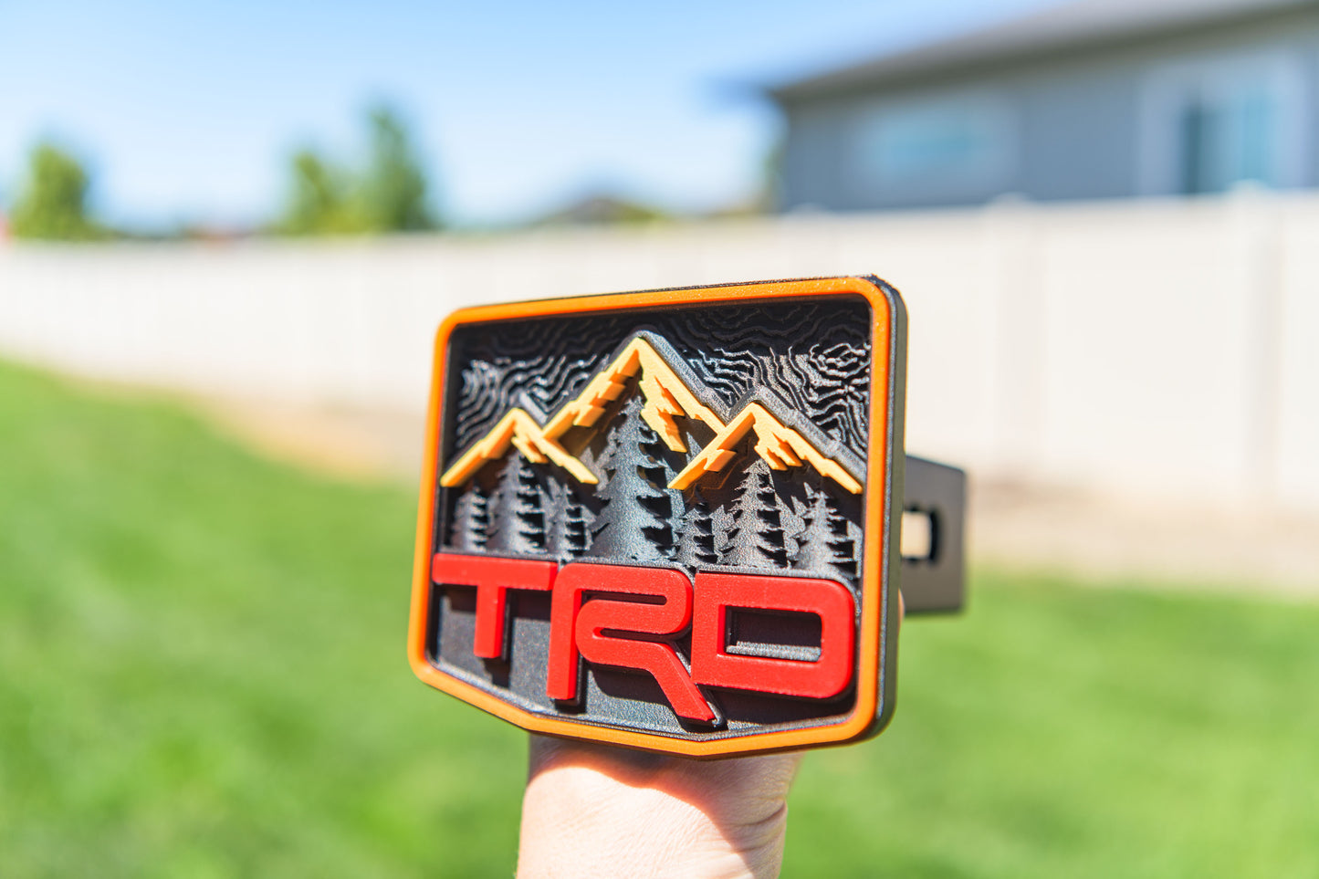 Warden Auto TRD Mountain Series Trailer Hitch Plate