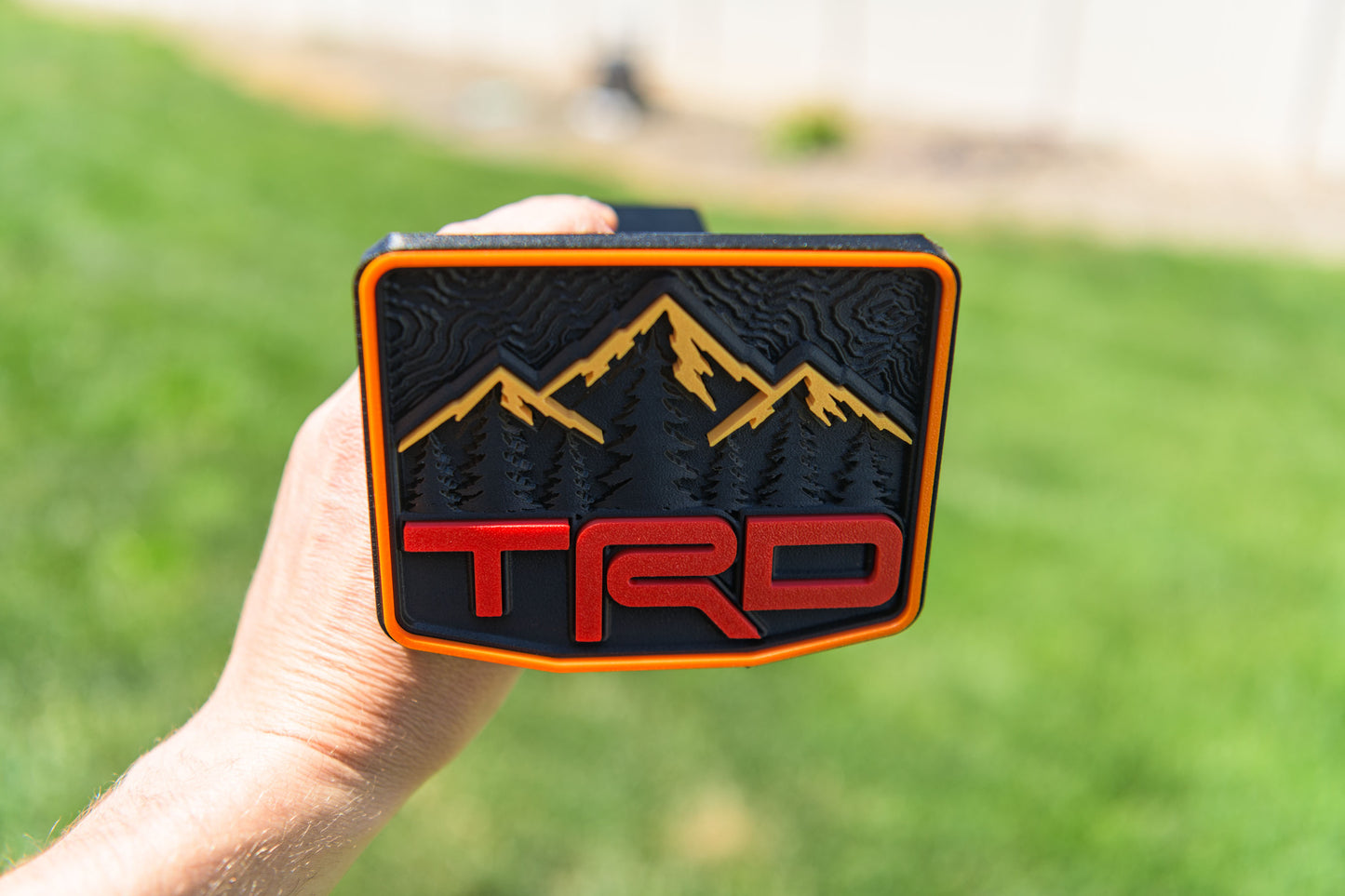 Warden Auto TRD Mountain Series Trailer Hitch Plate