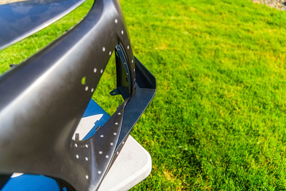 Warden Auto Flush Mount Front Canards for Lexus RC F 2015–2019