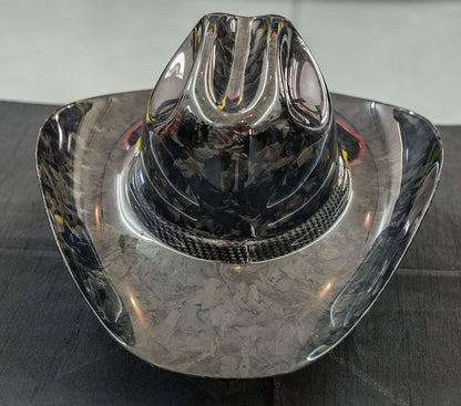 Carbon Cowboy Forged Carbon Carbonfiber Cowboy Hat
