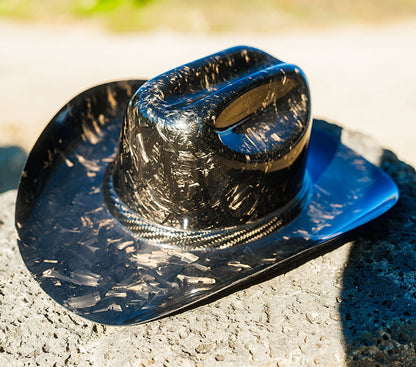 Carbon Cowboy Forged Carbon Carbonfiber Cowboy Hat
