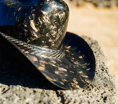 Carbon Cowboy Forged Carbon Carbonfiber Cowboy Hat
