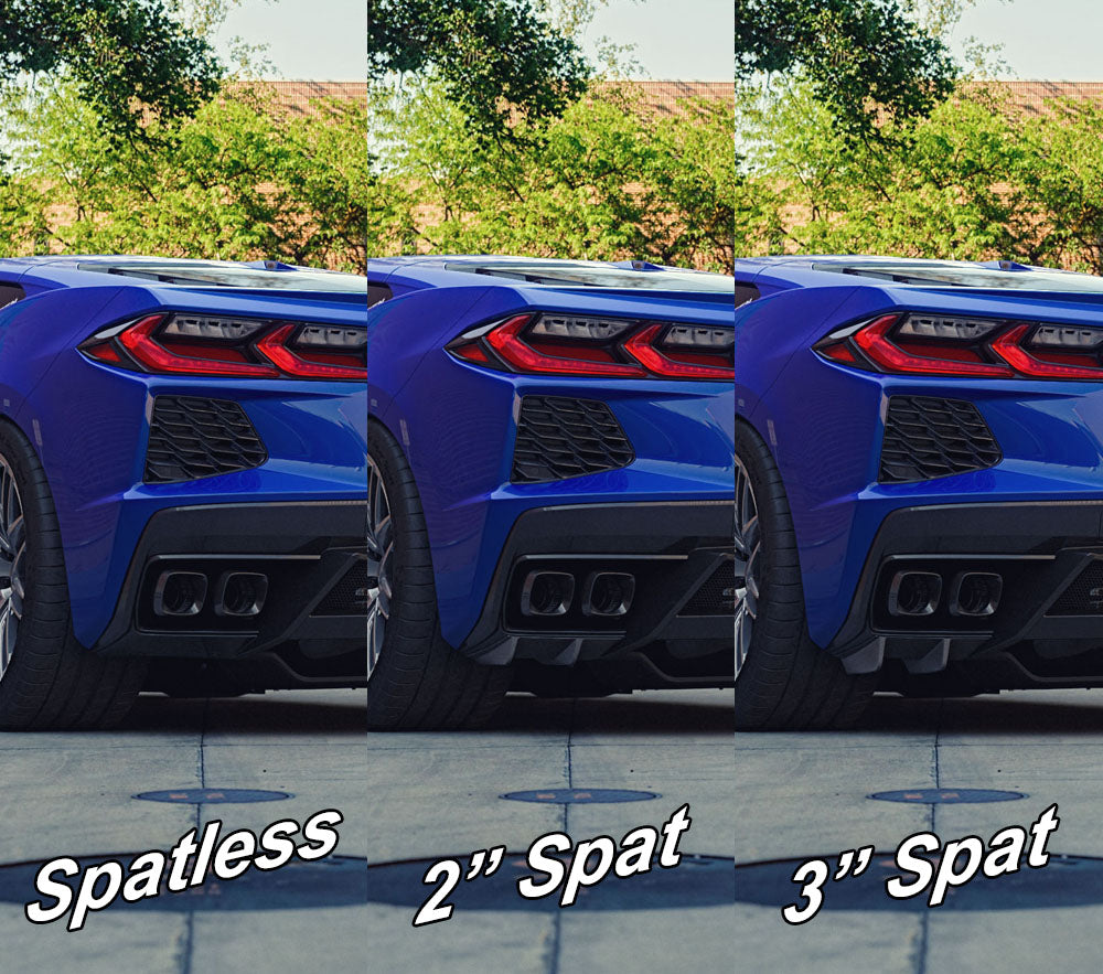 Warden Auto GT Series Rear Bumper Spats for Chevrolet Corvette C8 Stingray, Eray, Grand Sport 2020-2027