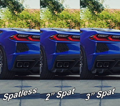 Warden Auto GT Series Rear Bumper Spats for Chevrolet Corvette C8 Stingray, Eray, Grand Sport 2020-2027