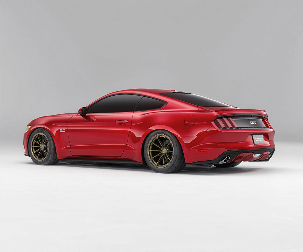 Warden Auto RS Series Rear Bumper Spats for Ford Mustang 2015-2017