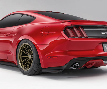 Warden Auto RS Series Rear Bumper Spats for Ford Mustang 2015-2017