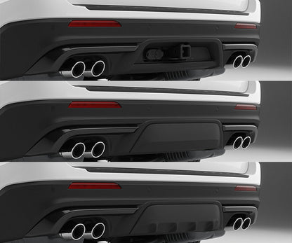 Warden Auto Flush Bumper Hitch Cover for Ford Explorer ST 2020-2026