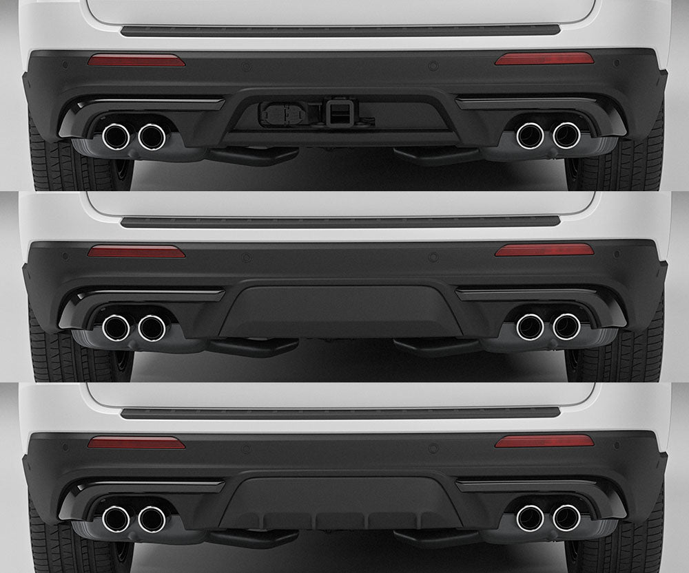 Warden Auto Flush Bumper Hitch Cover for Ford Explorer ST 2020-2026