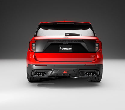 Warden Auto RS Series Rear Bumper Spats for Ford Explorer ST 2020-2026