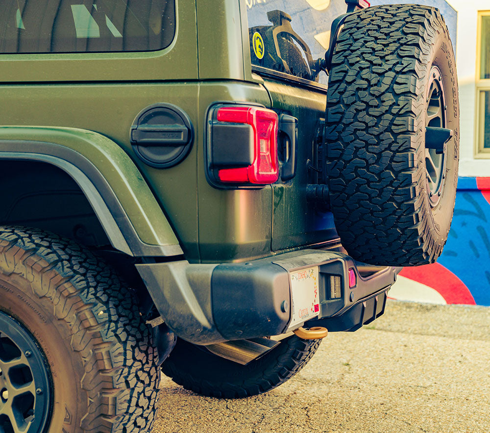 Warden Auto GT Series Bumper Hitch Cover for Jeep Wrangler JL 2018-2026