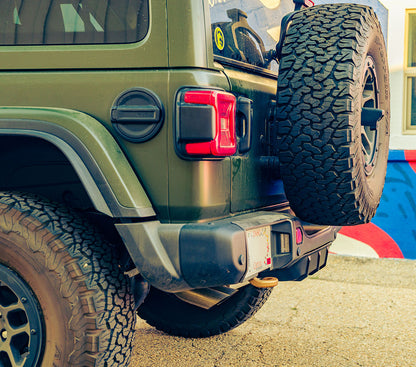 Warden Auto GT Series Bumper Hitch Cover for Jeep Wrangler JL 2018-2026