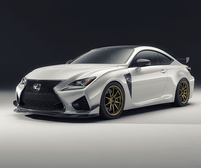 Warden Auto Flush Mount Front Canards for Lexus RC F 2015–2019