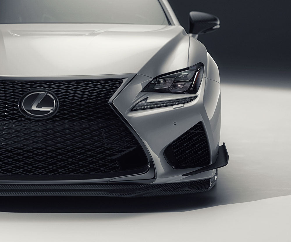 Warden Auto Flush Mount Front Canards for Lexus RC F 2015–2019