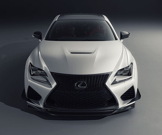 Warden Auto Flush Mount Front Canards for Lexus RC F 2015–2019