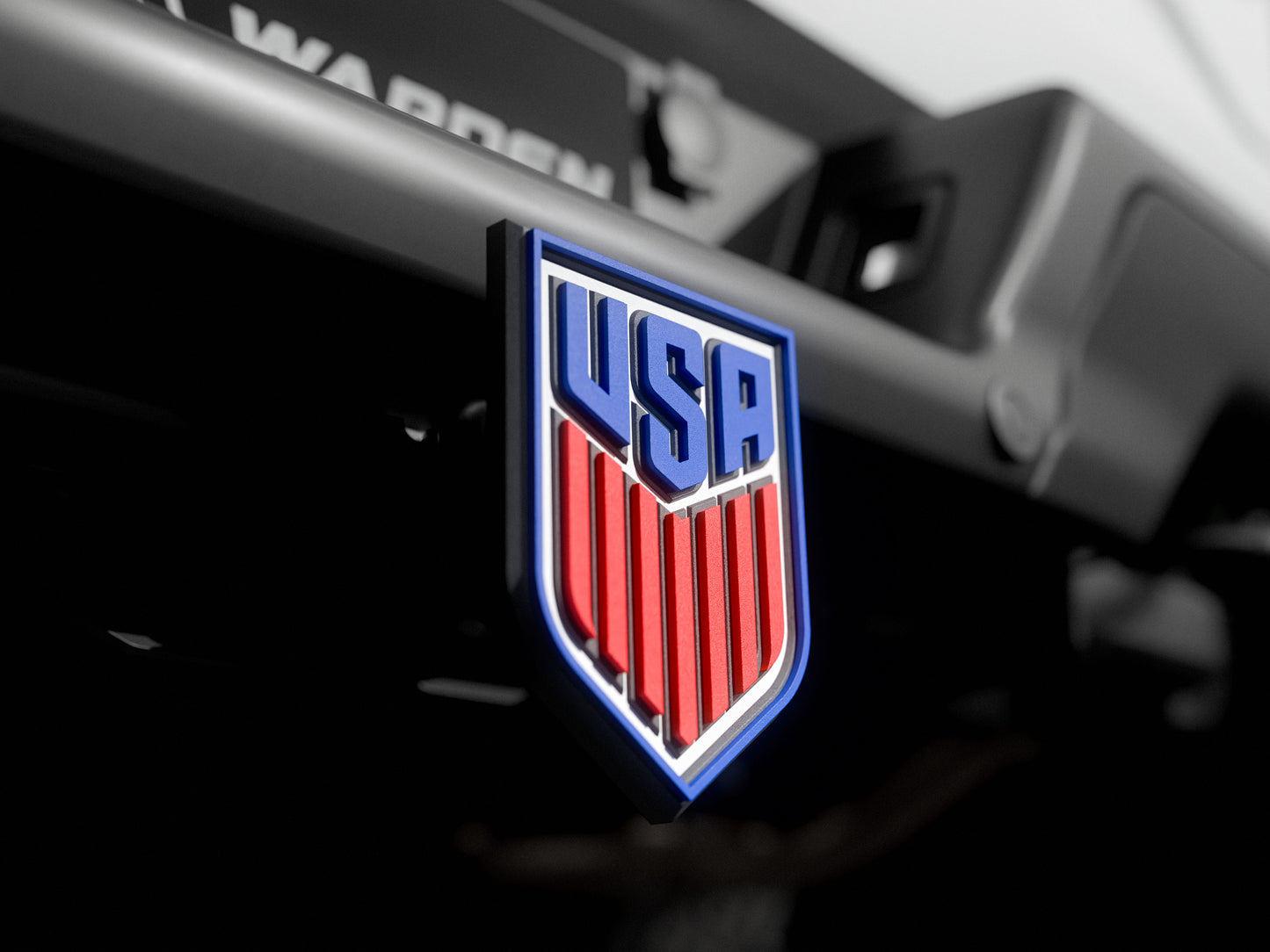 Warden Auto USMNT USA Soccer Trailer Hitch Plate