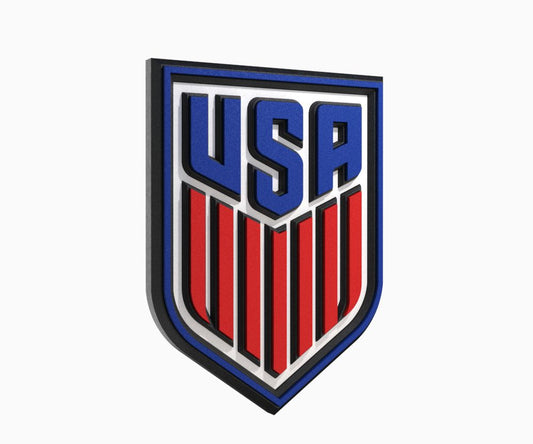Warden Auto USMNT USA Soccer Trailer Hitch Plate